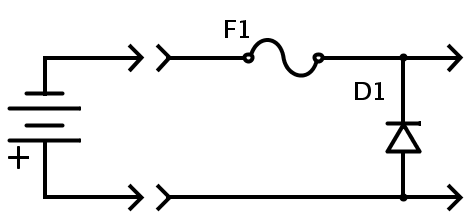 Reverse polarity protection